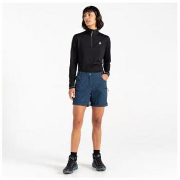 Pantalón corto para mujer Dare2B Melodic II Shorts (Moonlight Denim) - Características: diseño moderno, tejido ligero y transpirable, ideal para actividades al aire libre, ajuste cómodo, color azul