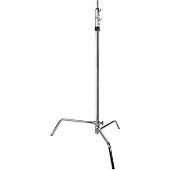 Trípode para lámpara Walimex Pro con pie regulable, 320 cm, 11 kg, color plata