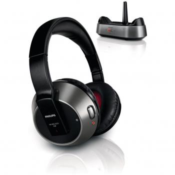 Philips SHC8535 - Auriculares de diadema cerrados inalámbricos , negro