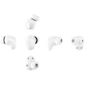 Xiaomi Redmi Buds 6 Play - Auriculares Bluetooth 5.4, micrófono integrado, autonomía hasta 7.5h, resistencia al agua IPX4, control táctil, color blanco