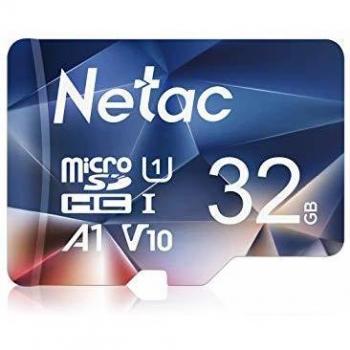 Netac Tarjeta de Memoria de 32GB, Tarjeta Memoria microSDHC