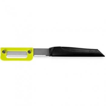 Pelador de Espárragos Profesional IBILI 753500R, Inox + Plástico, Verde, 23 x 3 x 2 cm