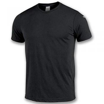 Joma Nimes Camisetas Equip. M/C, Niños, Negro, XS