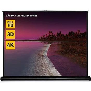Phoenix Technologies - Pantalla de proyección Manual Portátil Plegable Formato para Suelo o Mesa