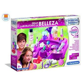 Clementoni - El Gran laboratorio de Belleza Juego científico cosmética a partir de 8 años, idioma español