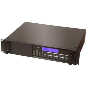 Lindy 8x8 Modular AV Matrix Enclosure with HDMI, DVI, VGA & C6 HDBaseT Ports