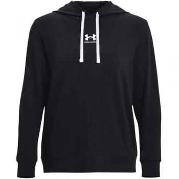 Under Armour Women's Rival Terry Black Hoodie