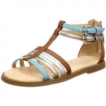 Sandalias de Niña Geox Karly Beige Caramelo/Lago Talla 29 EU