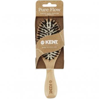Kent Brushes Pure Flow Vented Oval Cushion Hairbrush