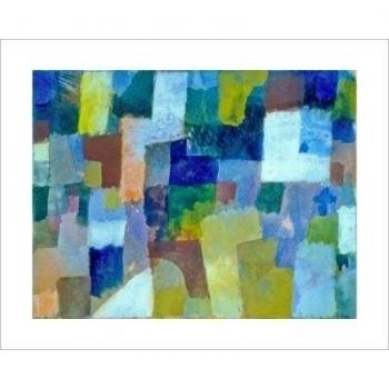 Ohne Titel, 1915 impresión del arte de Paul Klee, 50 cm x 60 cm