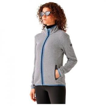 Regatta Women's Elzie Full Zip Navy Fleece Jacket, Size 8