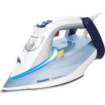 Philips PerfectCare GC4910/10 - Plancha de vapor con tecnología Optimal Temp, 2400 W, vapor continuo 45 g/min