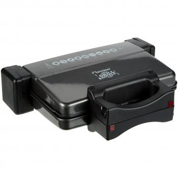 Bestron ACG2000 Parrillas Eléctricas, 2000 W, Metal, Negro/Acero Inoxidable