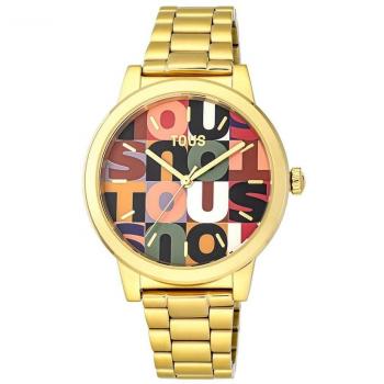 Reloj Tous Mimic 200351011 Analog Gold IP Printed