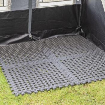 ProPlus Juego de baldosas para carpa de 4 unidades - Baldosas de suelo de EVA, incluye 4 unidades, ideales para eventos al aire libre y protección del suelo