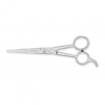 Tijeras de peluquería de corte 7 3 Claveles Ultra Acero Hrc52 Micro-dentada Ref. 12542