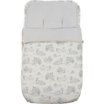 Saco Cuco 3 en 1 Entretiempo Toile de Jouy Cream