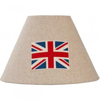 Clayre & Eef 6lak0147 lámpara Pantalla Bandera Natural