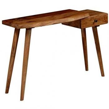 vidaXL Acacia Mesa Consola Madera 115x35x76cm Mesilla Mesita Mueble Auxiliar