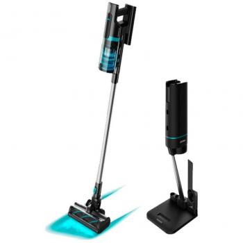 Cecotec Conga Rockstar 10000 Nebula Station Aspirador Escoba Sin Cable 3 en 1, Vertical y de Mano, Motor Digital Brushless de 450W