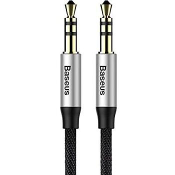 Baseus Yiven M30 3.5mm Audio Cable 1M Black/Silver