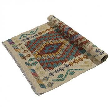 Kilim Kelem Auténtico Hecho a Mano Clásico 140x67 cm