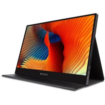 Monitor Portátil Táctil MISURA M16TB de 16 | Full HD 1920x1080 | IPS | Batería de 4 horas | HDMI y USB-C | 300 cd/m2 | 1200: