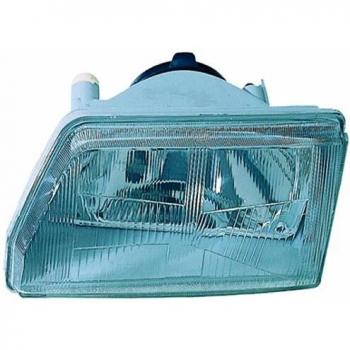 Faro delantero DEPO 661-1129L-LD-EF, Izquierda, Manual, H4, Carcasa Ext Gris
