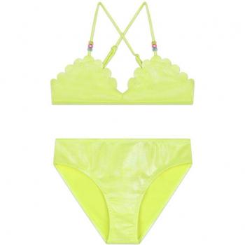 Bikini de niña Billieblush liso de tejido brillante U20004