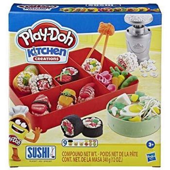 Play-Doh Sushi Playset - Creative Modeling Kit with Non-Toxic Dough