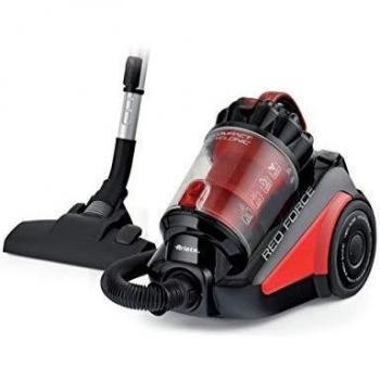 Ariete Red Force Aspirador Sin Bolsa, 700 W, Negro/Rojo
