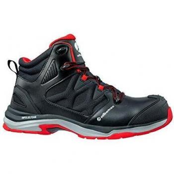 Botas de Seguridad Albatros Ultratrail Black Mid S3 ESD Talla 44 Negro/Rojo