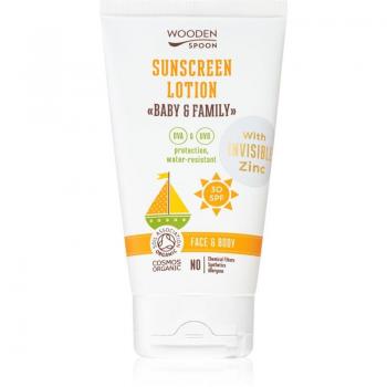 Loción solar protectora SPF 30 para bebés y adultos 150 ml - Wooden Spoon