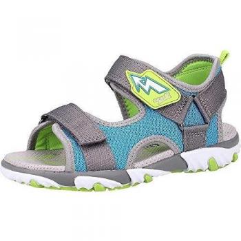 Superfit Boys' Mike 2 Ankle Strap Sandals, Grey