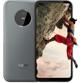 Gigaset GX6 128GB Titanium Grey 5G Outdoor-Smartphone con pantalla OLED de 16,76 cm (6,6), sistema operativo Android 12 y cámara dual de 50MP, Dual SIM y 6GB
