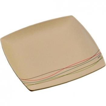 Kesper 41153 plato de postre de bambú Nature 20,2 x 20,2 cm