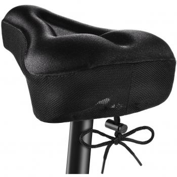 Funda Sillin Bicicleta Gel Comodo, OMorc Acolchada e Impermeable Sillin Gel para la Bici, Tiener Cinta que se Ajusta la Distancia y la Aprieta