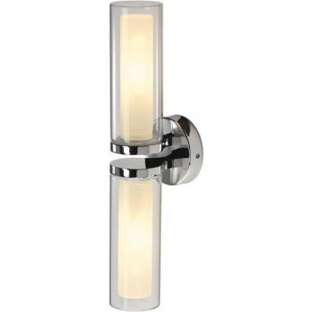 Aplique de pared SLV WL 106, IP44, 2 luces