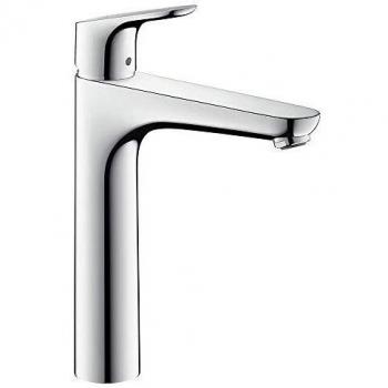 Hansgrohe 31608000 Focus 190 grifo monomando de lavabo con vaciador automático, cromo