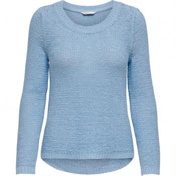 Only Geena Women's Long Sleeve Pullover - Clear Sky - XL