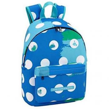 Mochila para portatil 14 Benetton de Poliester UCB Dots