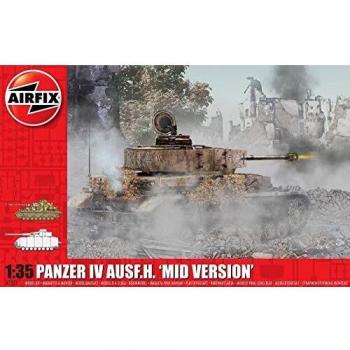 Airfix A1351 Panzer IV Ausf.H Mid Version Military Vehicle