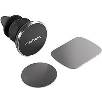 Soporte Coche NATEC Fiera MAGNETICO Ajustable para Smartphones