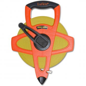 Lufkin LUFFM100CME 2-Sided Tape Measure Long, Orange/Black