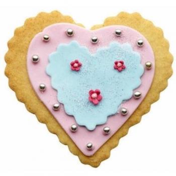Kitchen Craft Sweetly Does It Heart Shaped Cookie Cutters, Set of 3