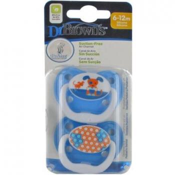 Chupete Dr Brown's Prevent Dibujos 6-12 Meses