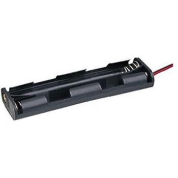 Portapilas para 4 pilas de 1'5V