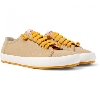 Zapatillas Camper Peu Rambla Vulcanizado color beige claro amarillo para mujer - 35