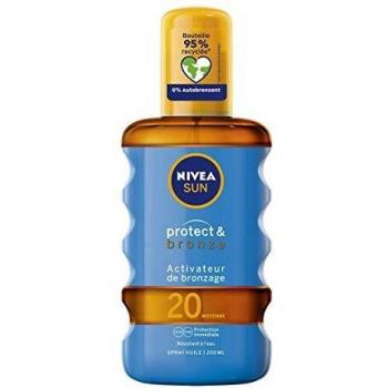 NIVEA SUN PROTECT & BRONZE SPF 20 TANNING OIL SPRAY 200 ml