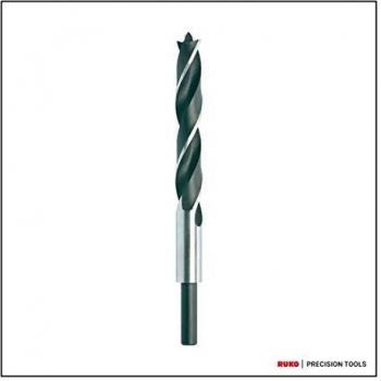 RUKO 208080 - Broca helicoidal para madera - acero CV 8 x 116 mm